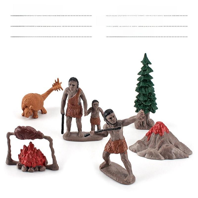 Primitive Life Tiger Elephant Models With Static Pose For Educational Use And Collectors Display