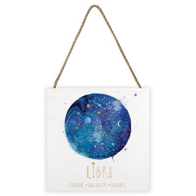 Summer Thornton Libra Wooden Block