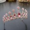 1pc Baroque Bridal Crown Timeless Crystal Wedding Tiara Royal-Inspired Minimalist Crown Luxury Bridal Ceremony Hair Accessories