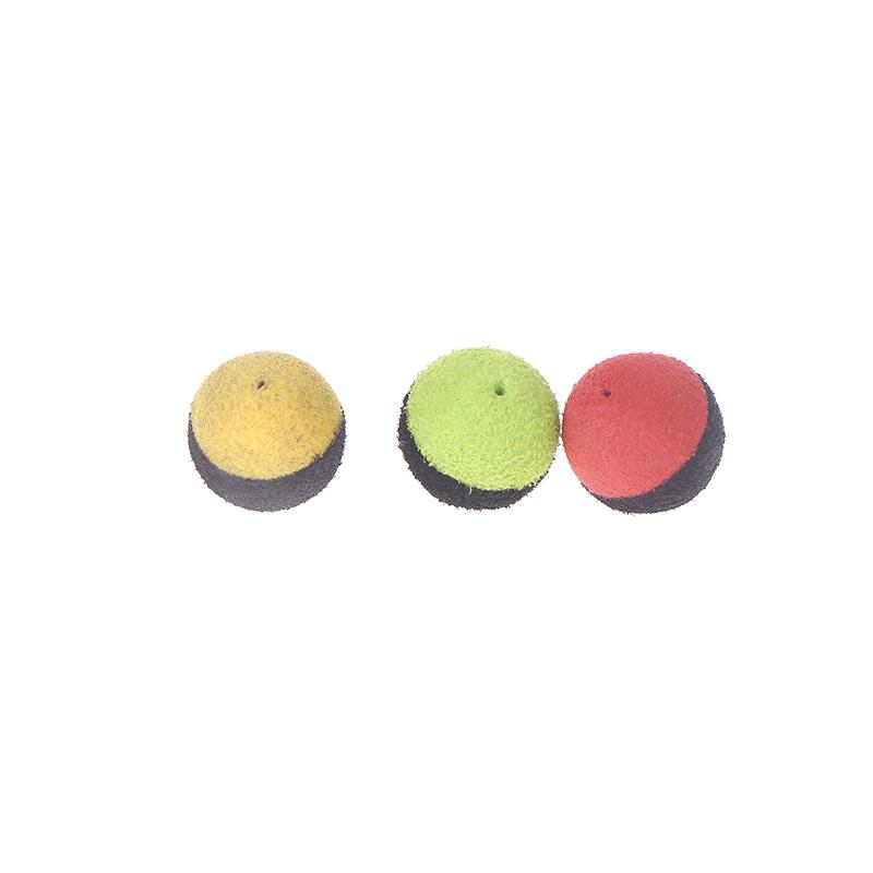 10Pcs/Pack Carp Fishing Boilies Bait Duo Foam Up Boilies Ball Imitation Bait For Carp Hair Zig Rig Feeder Method Fishing Lures