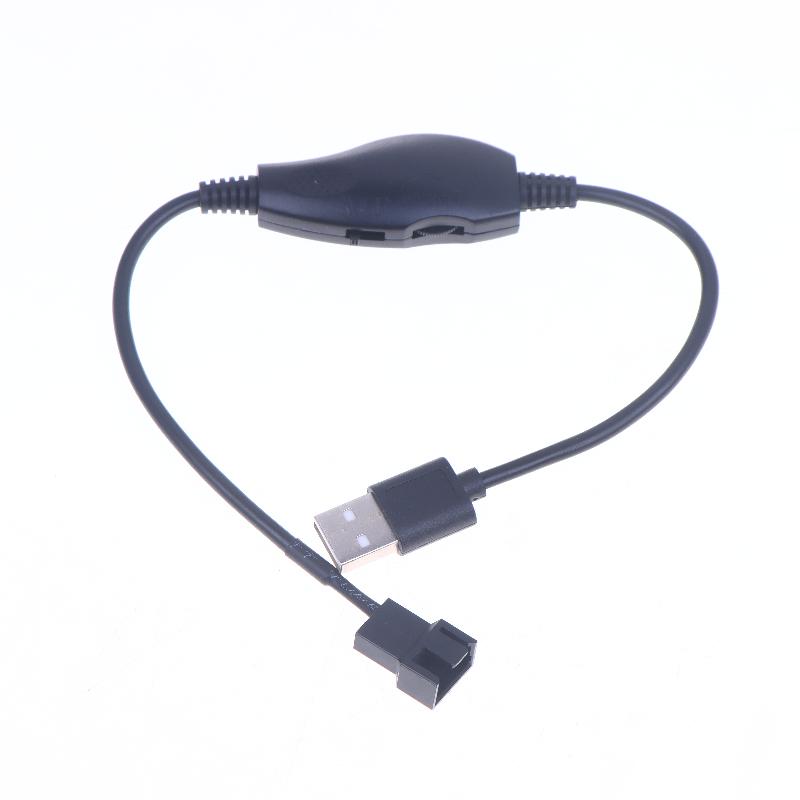 

Кабель-переходник USB на 4-контактный PWM, повышающая линия 5 В на 12 В, адаптер питания для вентилятора, кабель-конвертер с переключателем регулировки