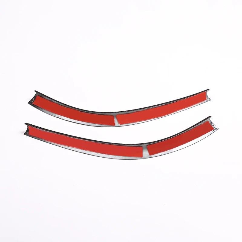 For Mercedes Benz A/GLA/CLA Class W176 A180 2012-2018 Carbon Fiber Chrome Center Console Decoration Strips Trim Car Accessories