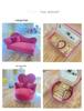 Dutch Velvet Jewelry Box: Sofa-Style Ornament & Ring Storage for 1:12 Dollhouse