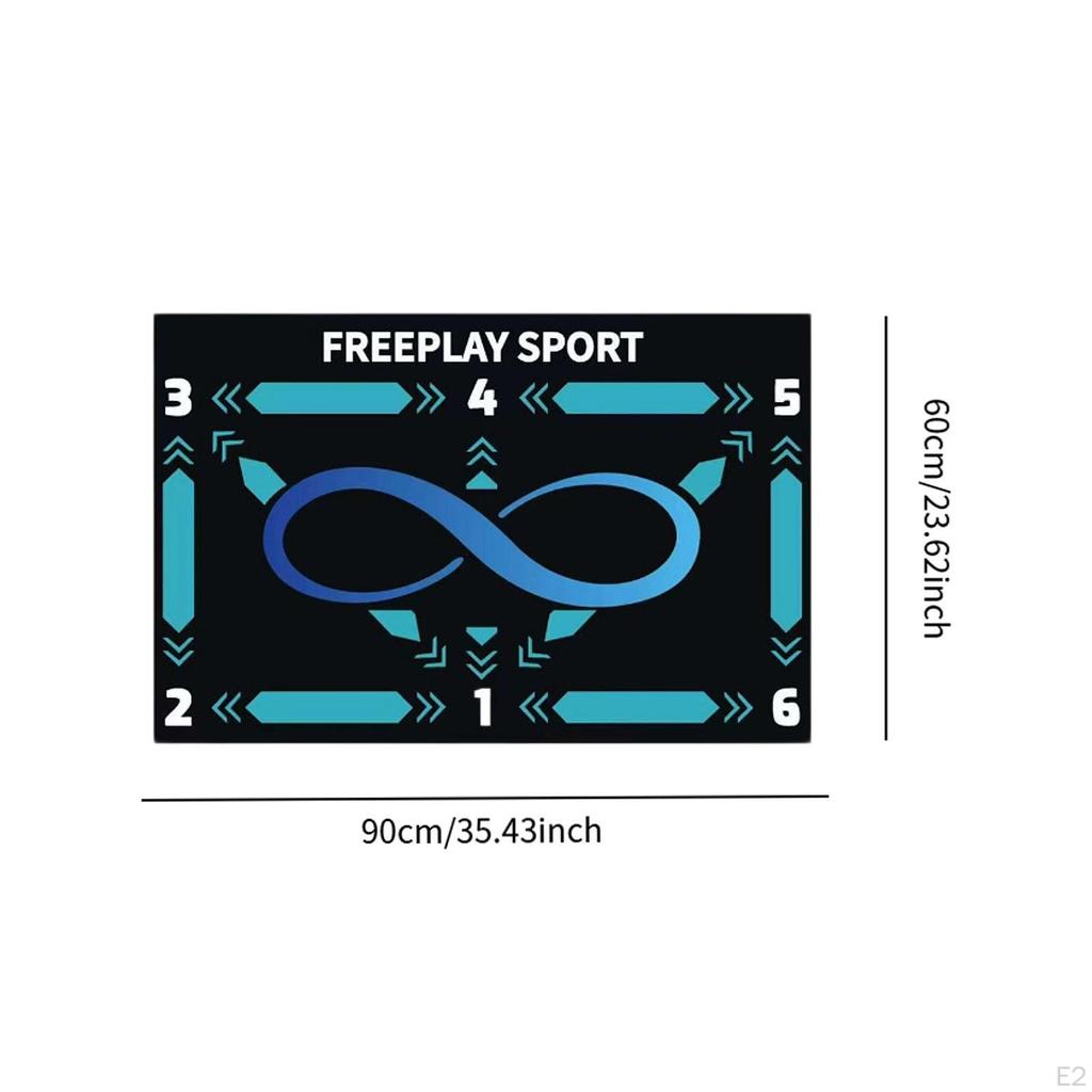 Covoraș de antrenament de fotbal Dribble Multiuse Antiderapant Mastery