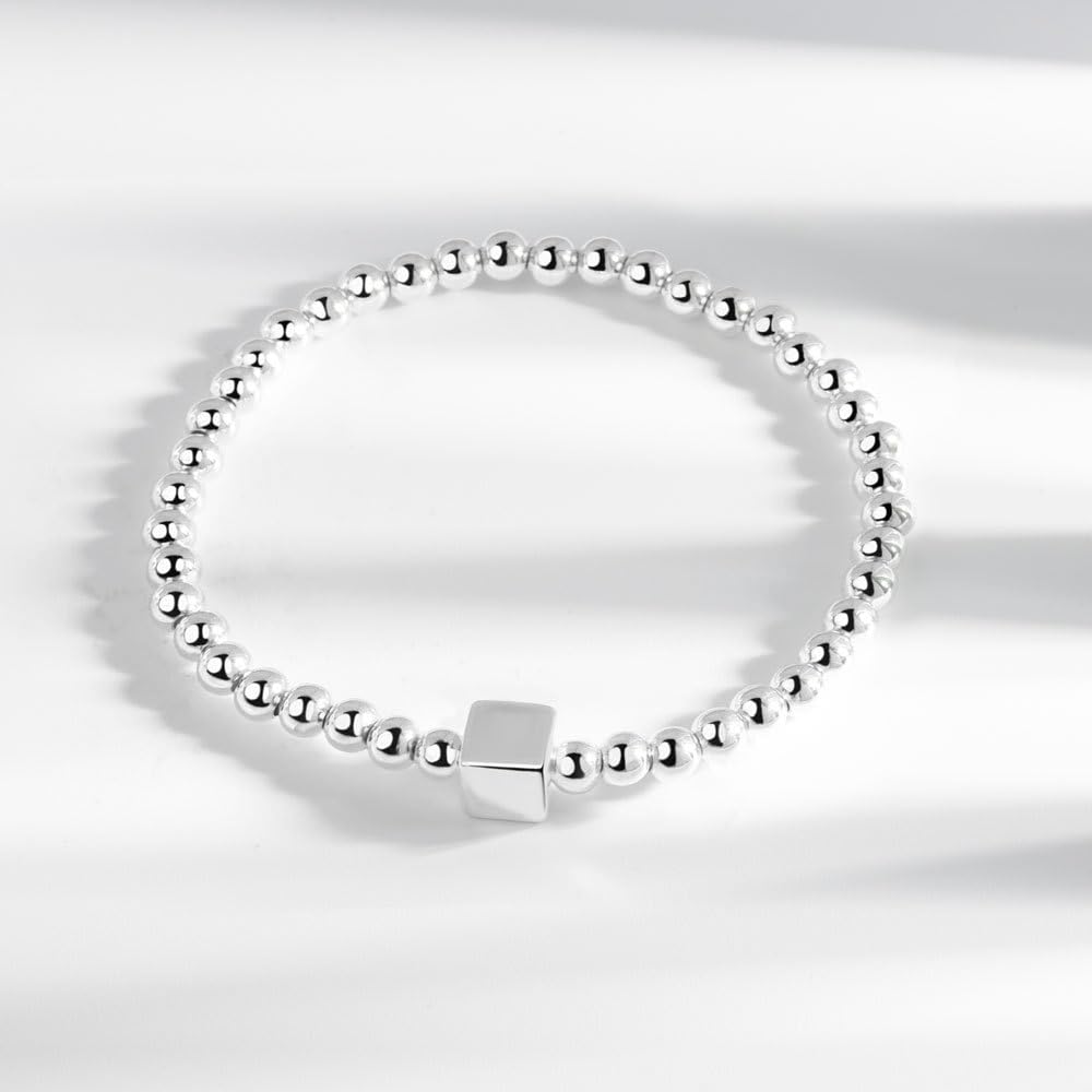 Metal Ball featuring Stray signature simple Korean idol accessory [AREUM] Bracelet, Kids' Hyunjin's motif, fashion,