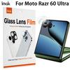 Pro Moto Razr 60 Ultra Sklo IMAK Vysoké Rozlišení Integrované Sklo Objektivu Fólie