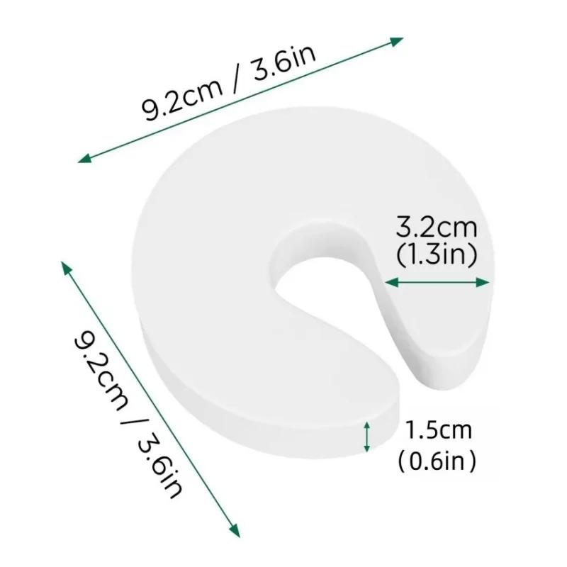 6Pcs Baby Safety Door Stopper Newborn Furniture Protector Anti-pinch Hand Child Lock Finger Pinch Guard Proof Door Slam Stopper