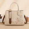 Women's handbag, high-end national style embroidery mother bag, simple large-capacity bag, fashionable temperament shoulder bag