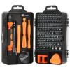 Multi-purpose clock mobile phone disassembly and maintenance screwdriver batch screwdriver 115-in-1 tool screwdriver set