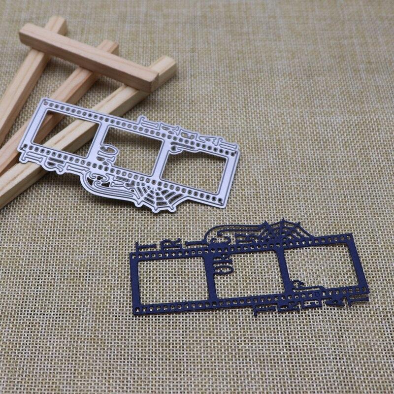 Halloween-Bastelarbeiten, Trick or Treat, Scrapbooking, Metall-Stanzformen, zum Selbermachen von Karten, Dekorationen, Basteln