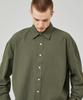 EASE Linen Shirt [Oversized Fit]_Khaki_Unisex