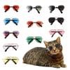 Katter Härliga Reflekterande Ögonkläder för Liten Hund Katt Mode Katt Hund Solglasögon Fotorekvisita Husdjursglasögon Husdjursprodukter