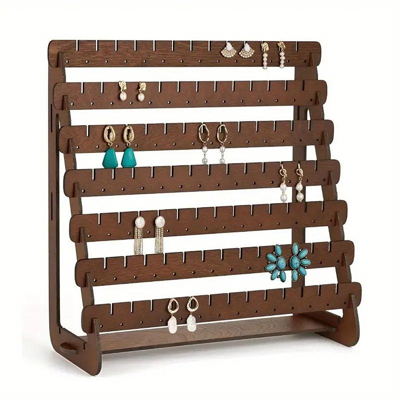 New Earrings Pin Display Holder Showcase Earring Display Stand Jewelry Exhibitors Storage Dresser Vanity Table Selling EHJ01
