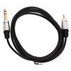 6.35mm to 3.5mm Cable Professional Stereo Microphone Adapter Cable for Speakers DVD Player Microphone 5.9ft