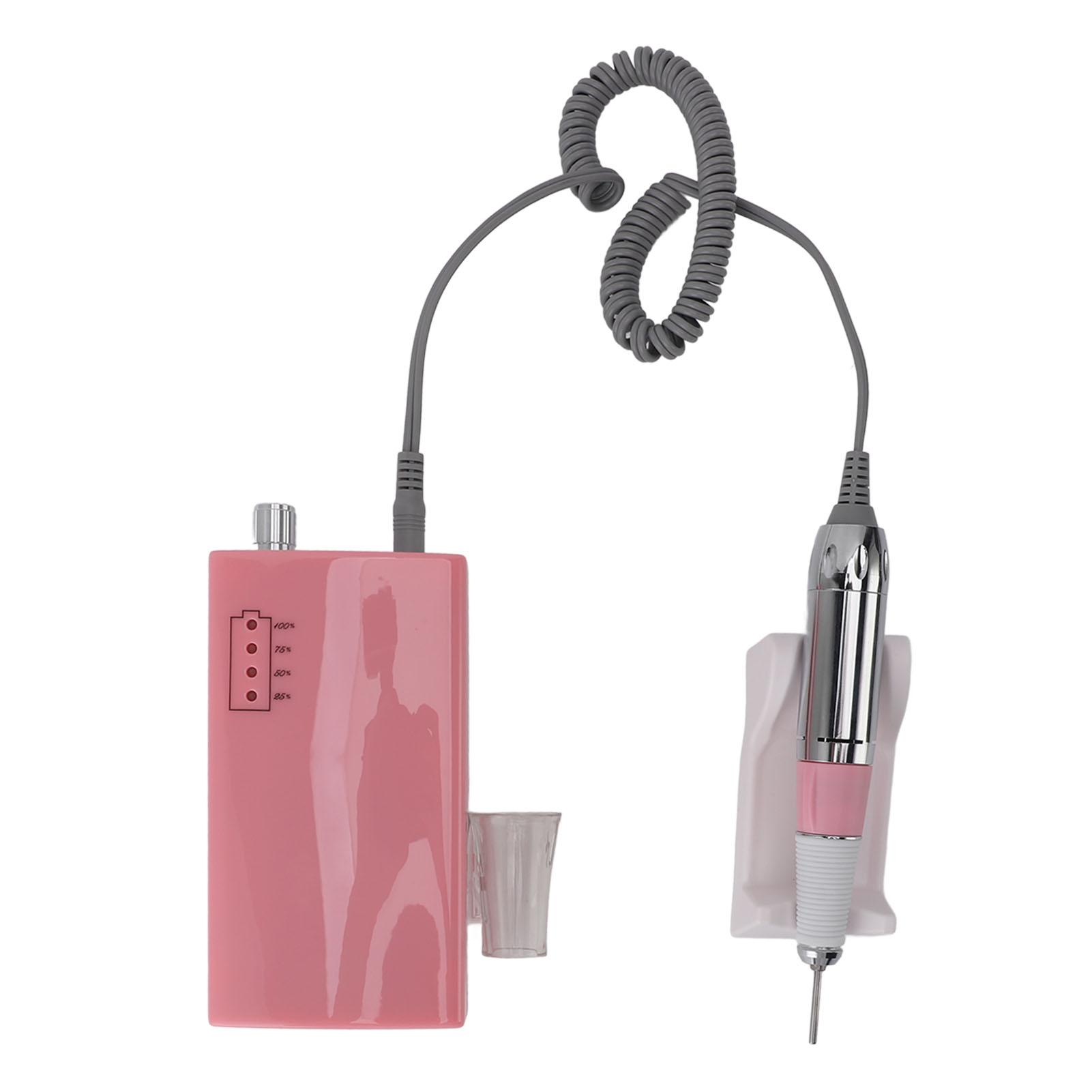 Электрическая дрель для ногтей 30000 об/мин. Высокоскоростная машинка для полировки — фото 9