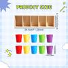 Match The Cup Color Game Stacking Cups Developmental Fun Family Games Sorting for