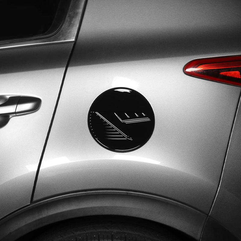 For Kia Sportage 2015-2021 ABS Car Fuel Tank Oil Cap Trim Cover Styling Trim Exterior Accessories LHD