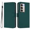 For Xiaomi Redmi 15 5G Case Solid Color Wallet Leather Phone Cover with Strap