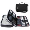 Kesaeki Travel Pouch, Small Item Case, PC Case, Handy Pocket Pouch for Travel, USB Storage, Water-Repellent, Multi-Function Pouch, Travel