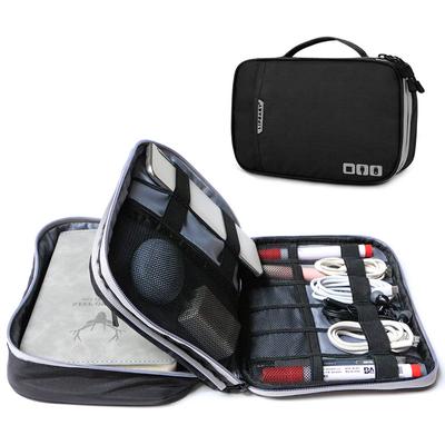 Kesaeki Travel Pouch, Small Item Case, PC Case, Handy Pocket Pouch for Travel, USB Storage, Water-Repellent, Multi-Function Pouch, Travel