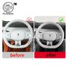 For Changan Deepal S09 2025 2026 Car Steering Wheel Cover Leather Non-slip Auto Interior Accessories