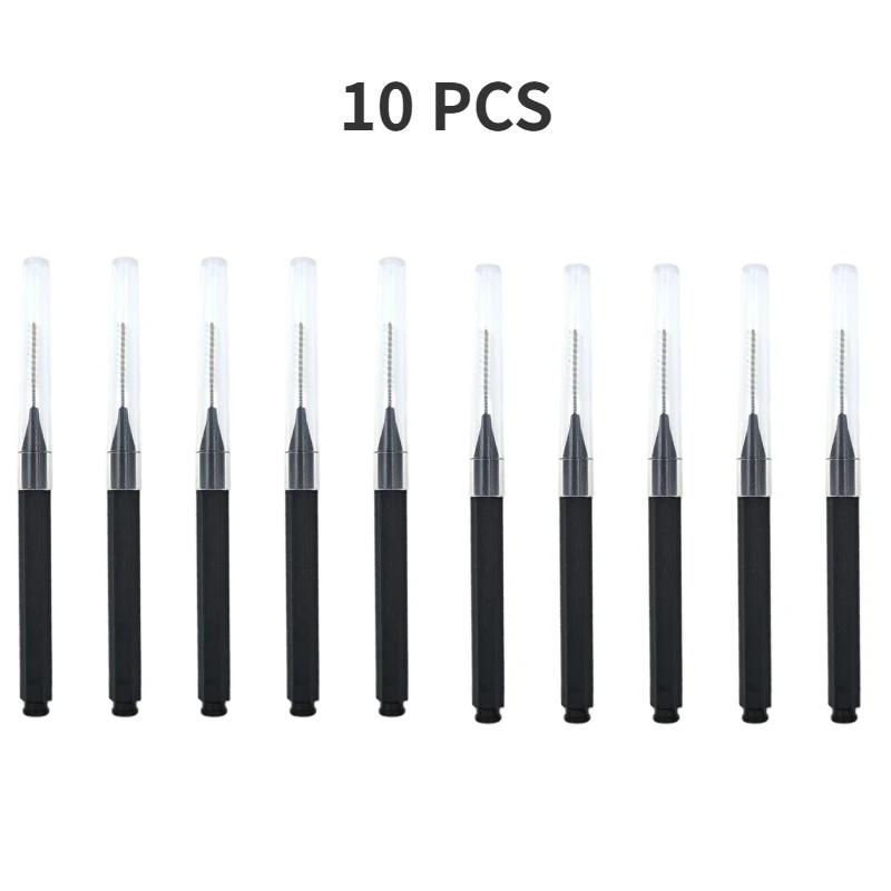 5/10/50PCS Mini Eyebrow Brush Brow Perm Brush Disposable Brow Lifting Brushes Bendable Micro Eyelash Brush Applicators Tools