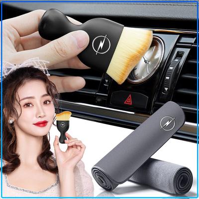 1Pcs Car Interior Cleaning Tools Microfiber Wash Towels Cleaning Brush For Astra H G J Insignia Mokka Zafira Corsa Vectra B C D