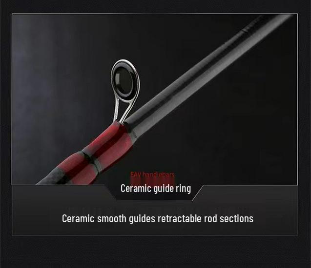 Telescopic Carbon Sea Fishing Rod: Portable & Lightweight, Multi-purpose Lure Rod