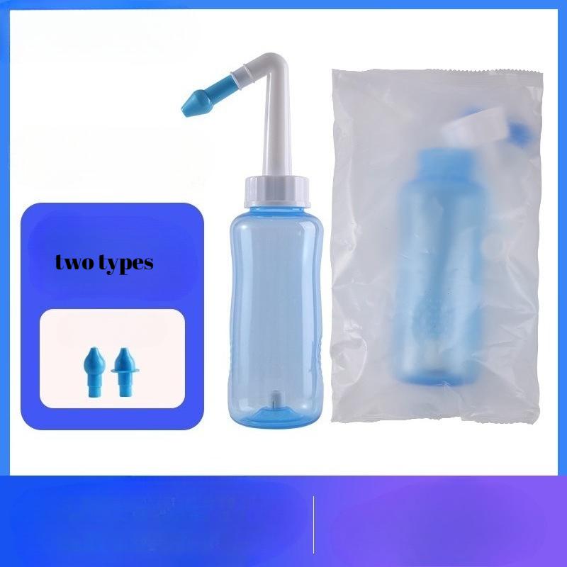 

1pc Nasal Wash Bottle 300ml Adult and Children Nasal Cavity and Nasal Wash Bottle Physiological Saline Rhinitis Manual