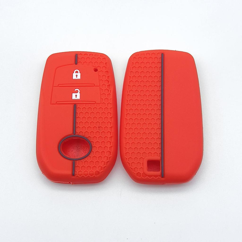 Soft Silicone Protective Key Cover for Toyota Corolla, Levin, RAV4, Camry, Highlander, Avalon