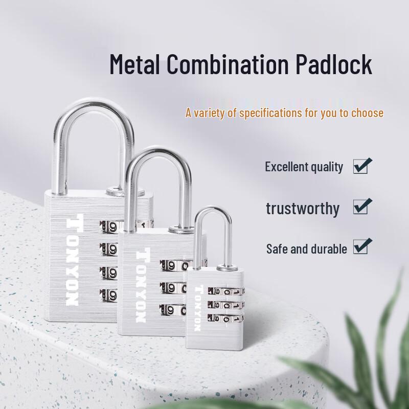 TONYON Waterproof Anti-theft Password Padlock