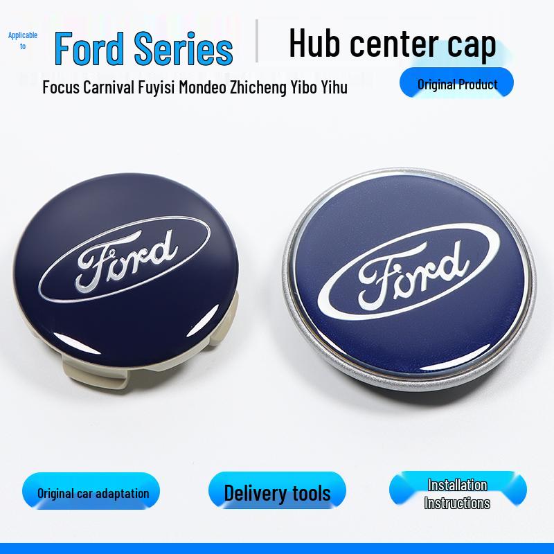 Kompatible Radnaben- und Reifenabdeckungen für Ford: Focus, Fiesta, Mondeo, Escort, Kuga, EcoSport