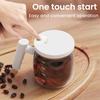 Automatic Coffee Stirring Cup Electric Mixer High Borosilicate Glass Lightweight Portable Versatile Automatic Drink Mixer