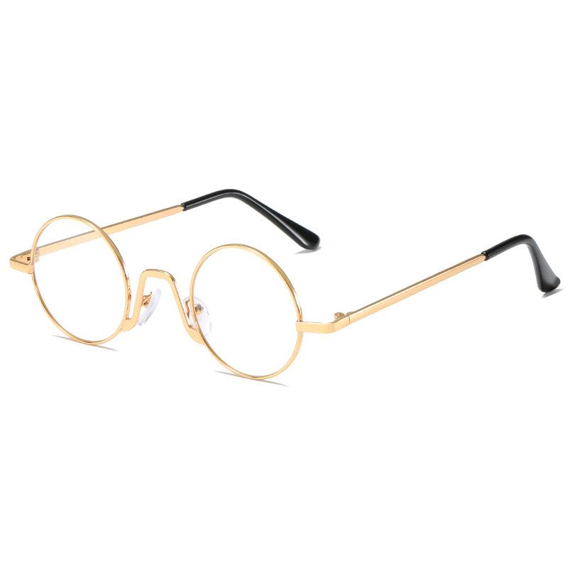 

Round Sunglasses Retro Trendy Male Hip Hop Wedding Best Man Sunglasses Female Hong Kong Style Classical Prince Glasses