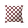 Christmas Theme Snowflake Print Pattern Cushion Cover Home Living Room Sofa Decoration Pillow Pillow Cover