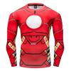 Stylish And Comfortable Men T-shirt Long Sleeve Super Hero Compression Sport 3d Fitness Cycling Shirt