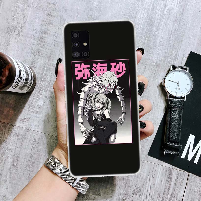 

Чехол для телефона «Рюк» с аниме Манга «Тетрадь смерти» для Samsung Galaxy A12 A22 A32 A42 A52 A72 A51 A71 5G A41 A31 A21 A02S M12 M21 M31 M30S Samsung A32 4G