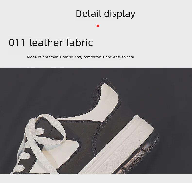 Women's Thick-Soled White Sneakers: All-Match Student Style, New Spring Casuals, High-Value Y01