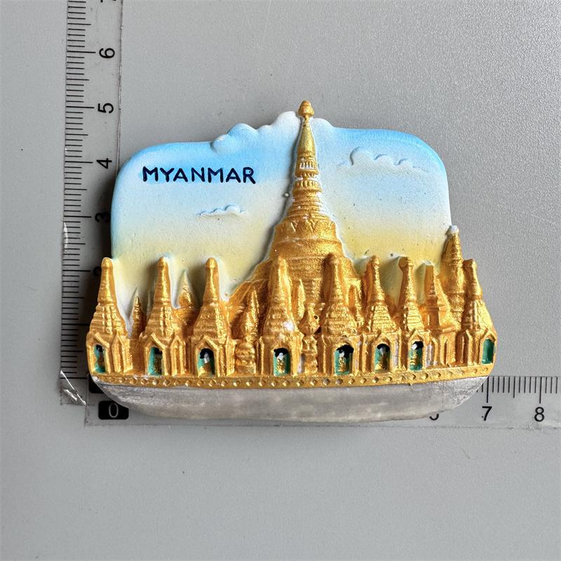 Magneți de frigider Wold turistici suveniruri drăguți America Latină Carnaval Scoția Italia croată Miami India autocolante pentru frigider