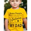 European Size Boy S Round Neck Short Sleeved T Shirt with English Print