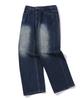 BEENTRILL Sunday 5-Pocket Vintage Washed Denim Pants (Indigo)