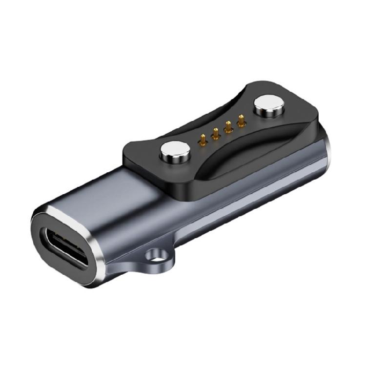 

Efficient Type C Magnetic Fast Charging Head Connector Adapter Converter Suitable for Vantagev 3 with Secure Connection сірий колір