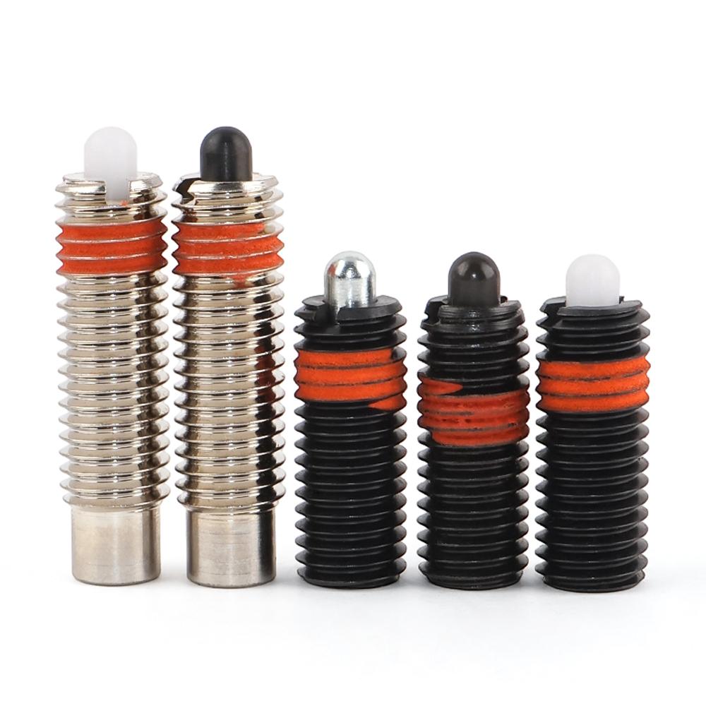2pcs Bolts Spring Plunger, Automation Components,Spring Plungers, Hexagon Lock Spring Screw and Pin,Long Stroke Plunger