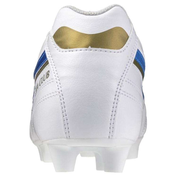Mizuno Morelia 2 Club White Laser Blue Unisex Sneakers Gold P1GA241625