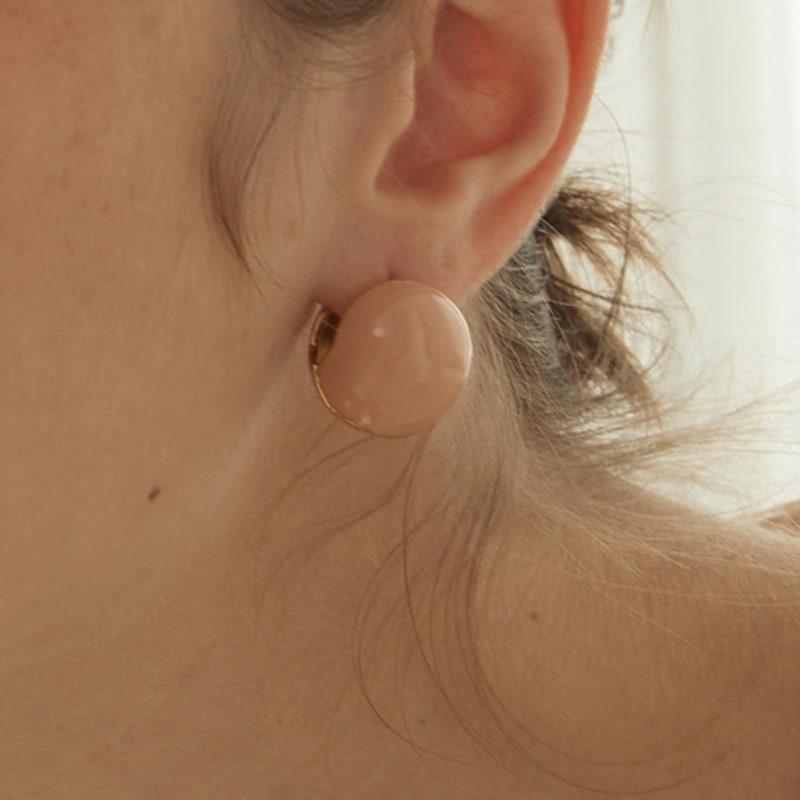 Viollina Emaljerad Kulörta Örhängen_Rosa