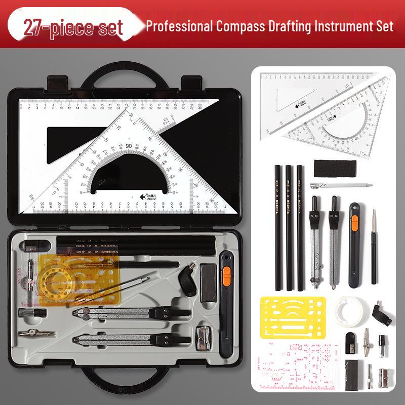Professional Drafting Tool Set for Construction & Architectural Drawings - Ideal for University Students