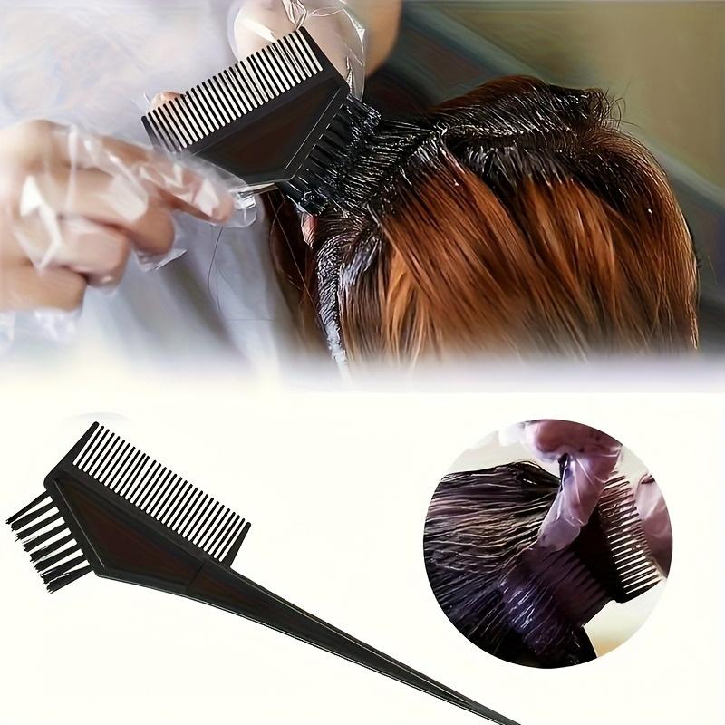 1set Professional Hair Coloring Kit Resuable Silicone Cap with Needle Hook Mixed Bowl Stirring Brush Salon Hair Beauty Tools