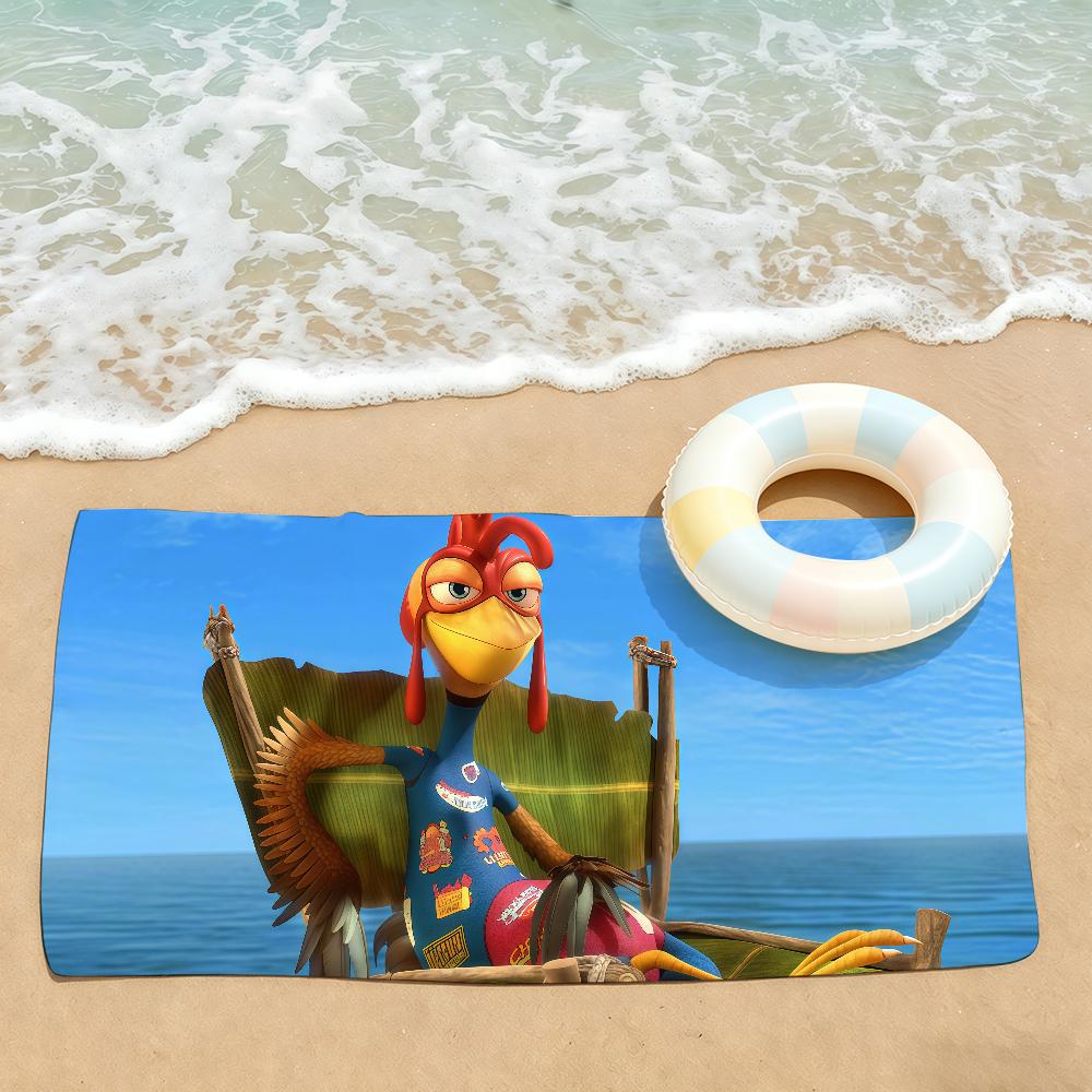 Funny Chicken Joe Towel Drying Bath Towel Applicable To Light Swimming Camping Yoga Beach Out