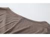 V-Neck Batwing Sleeve Women's Casual Solid T-Shirt - Spring/Summer Korean Plus Size