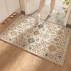 American Light Luxury Home Floor Mat Household Water-Absorbing Non-Slip Crystal Velvet Floor Mat Entrance Door Dirt-Resistant And Easy To Take Care Of